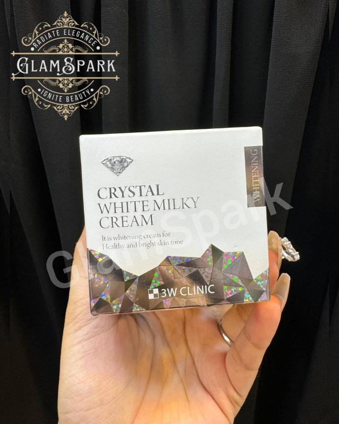 Crystal White Milky Cream 50g